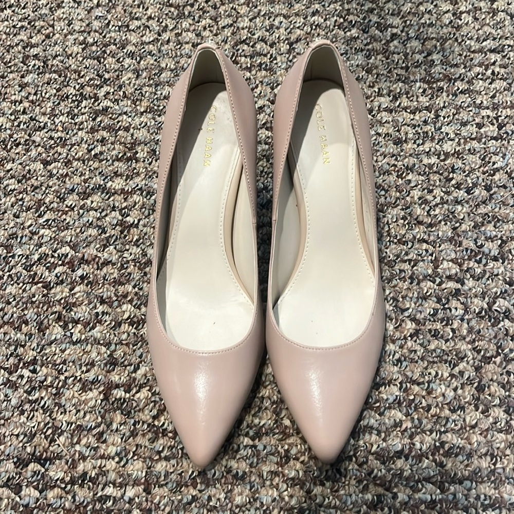 ♻️ Cole Haan 3.5” Nude Heels